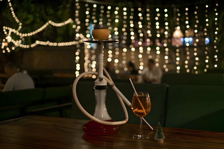 Hookah and Spritz summer cocktail